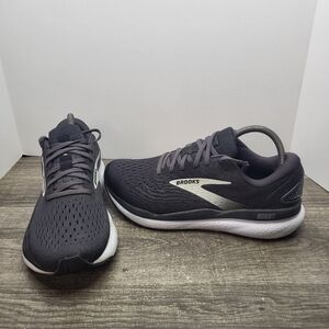 Brooks Ghost 16 Running Shoes Sneakers Men's Size 8.5 Black/Grey